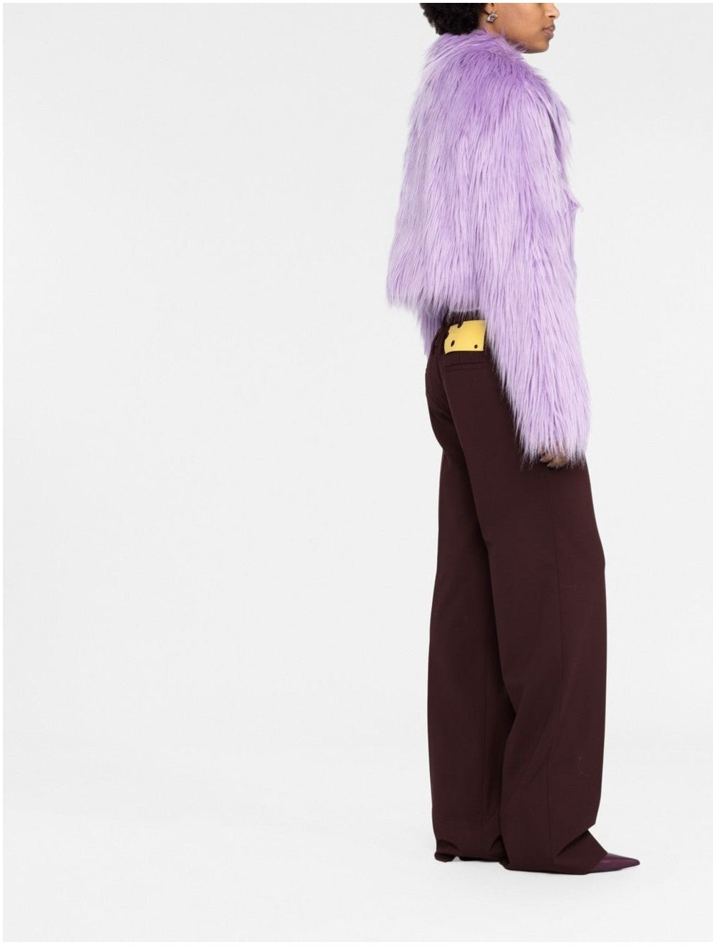 Rotate GIACCA IN ECOPELLICCIA Viola