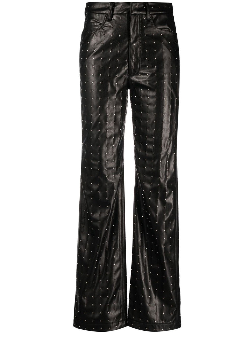 Rotate PANTALONE CON BORCHIE Nero