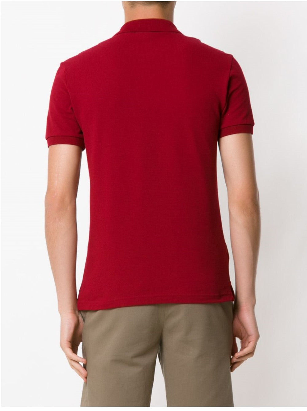 Lacoste POLO CON LOGO RICAMATO Rosso