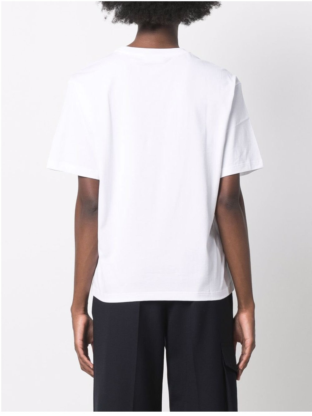 Lacoste T-SHIRT WITH LOGO APPLICATION White