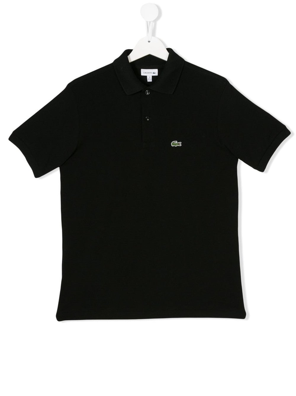 Lacoste POLO CON APPLICAZIONE LOGO Nero