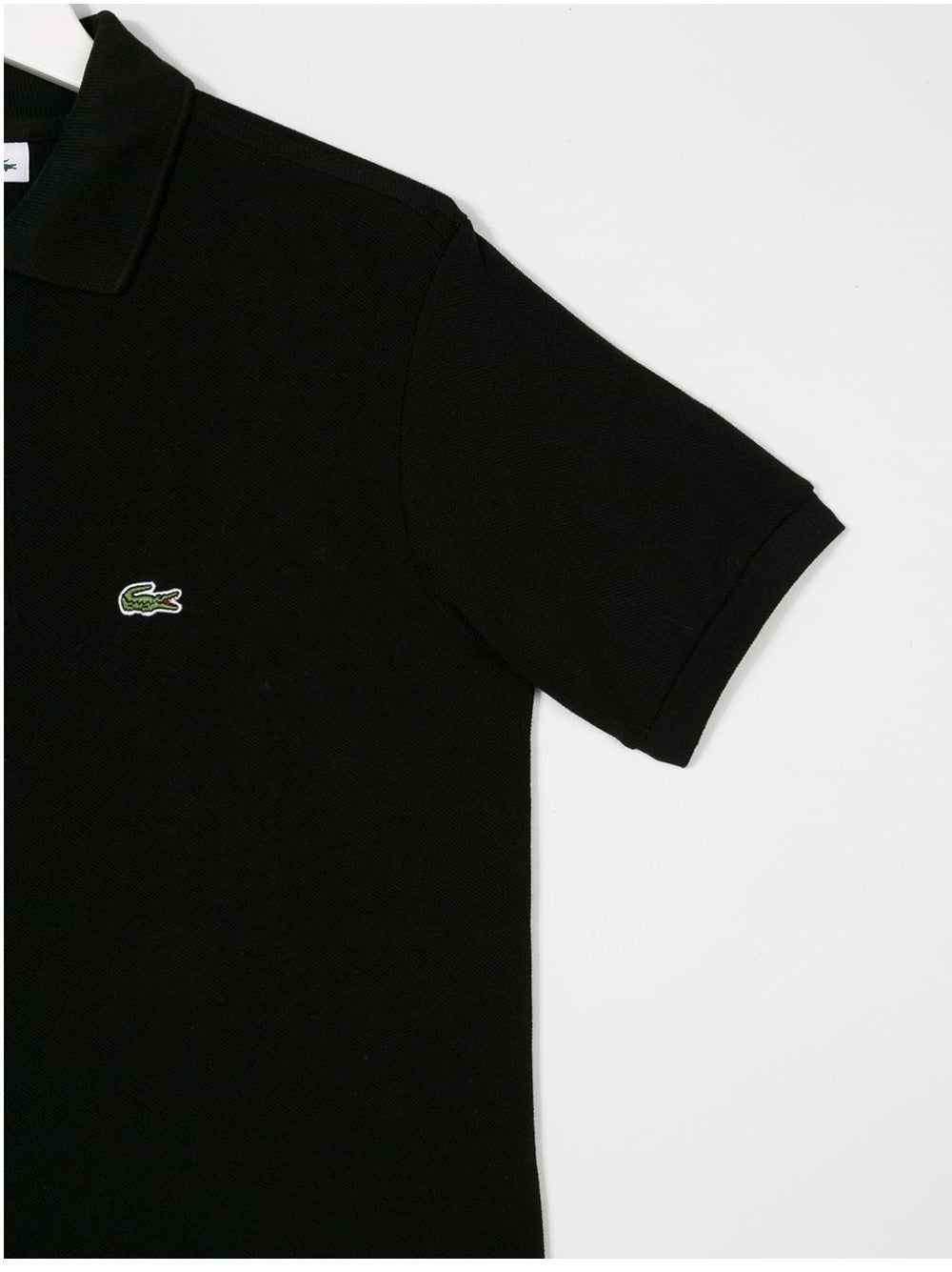 Lacoste POLO CON APPLICAZIONE LOGO Nero