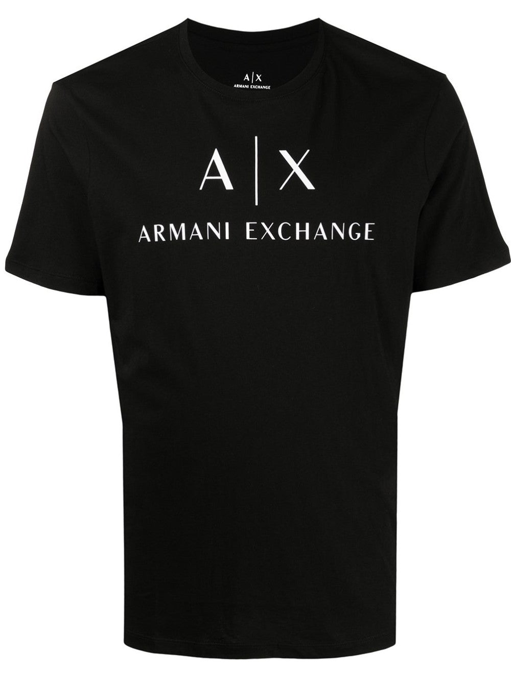 Armani Exchange T-SHIRT CON STAMPA LOGO Nero