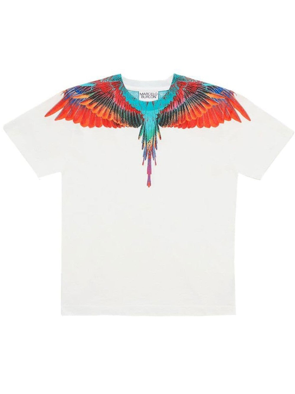 T-SHIRT CON STAMPA WINGS