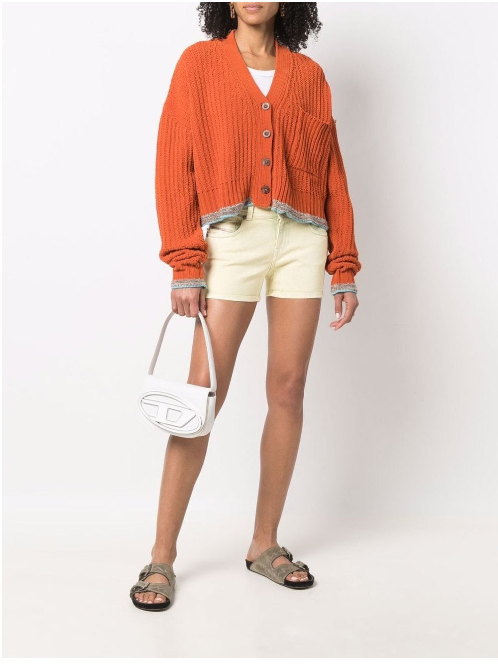 "Diesel BORSA "1DR" Bianco"