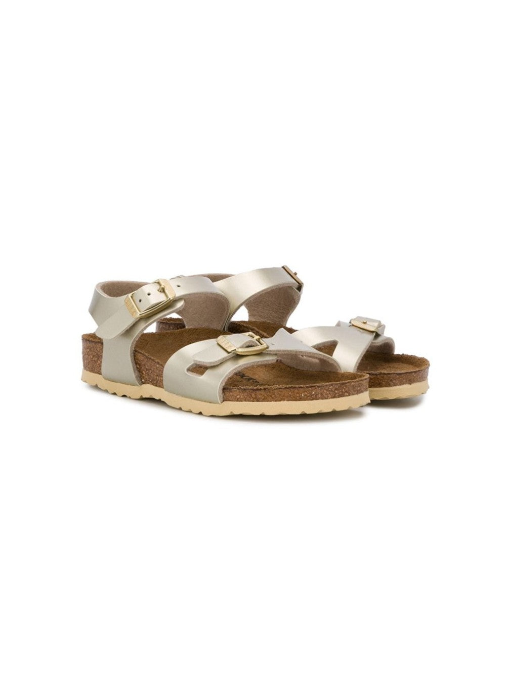 Birkenstock RIO BIRKO-FLOR SANDAL Gold