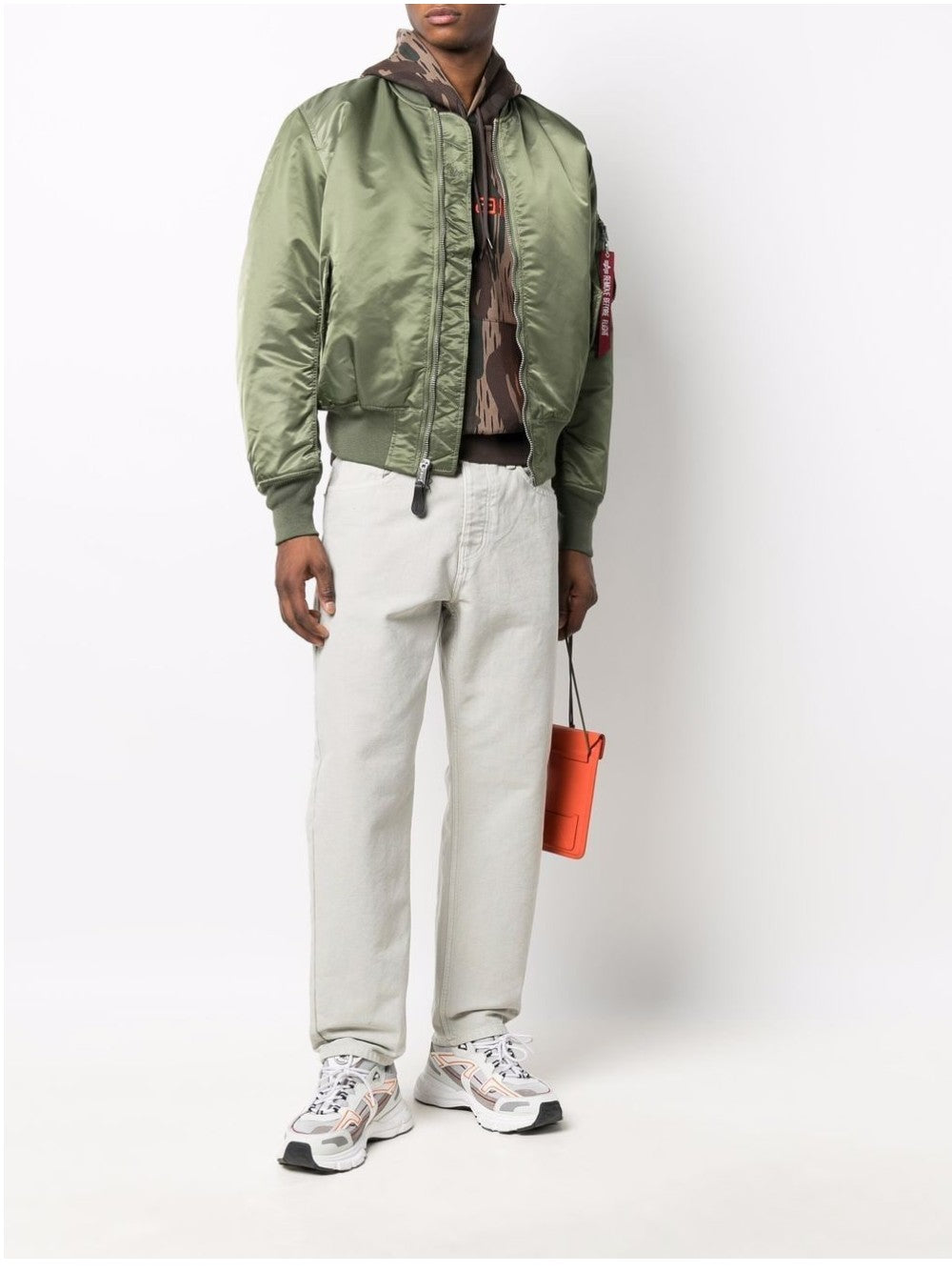 "Alpha Industries BOMBER "MA1" Verde"