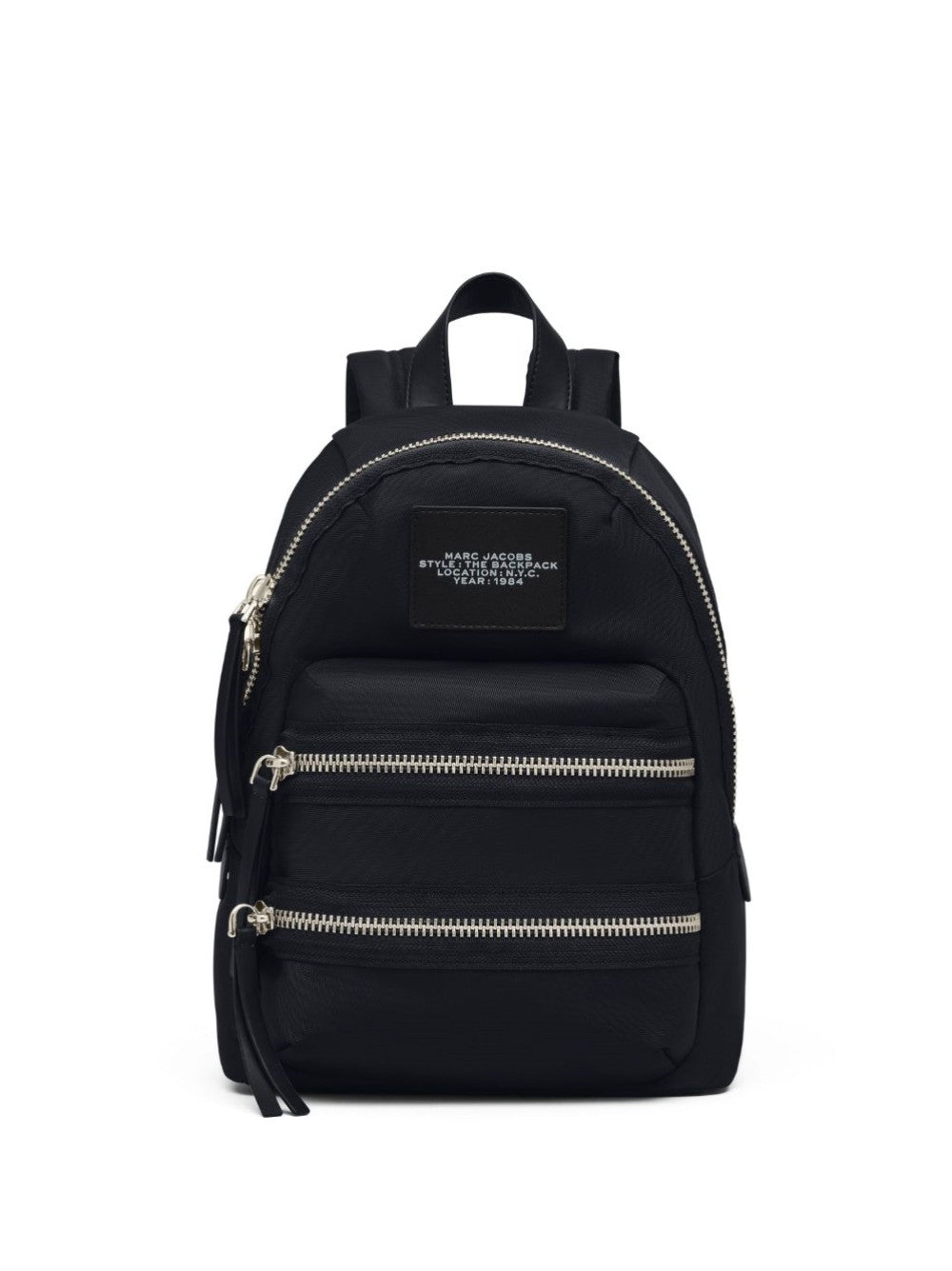 "Marc Jacobs Zaino "THE BIKER NYLON MEDIUM BACKPACK" Nero"