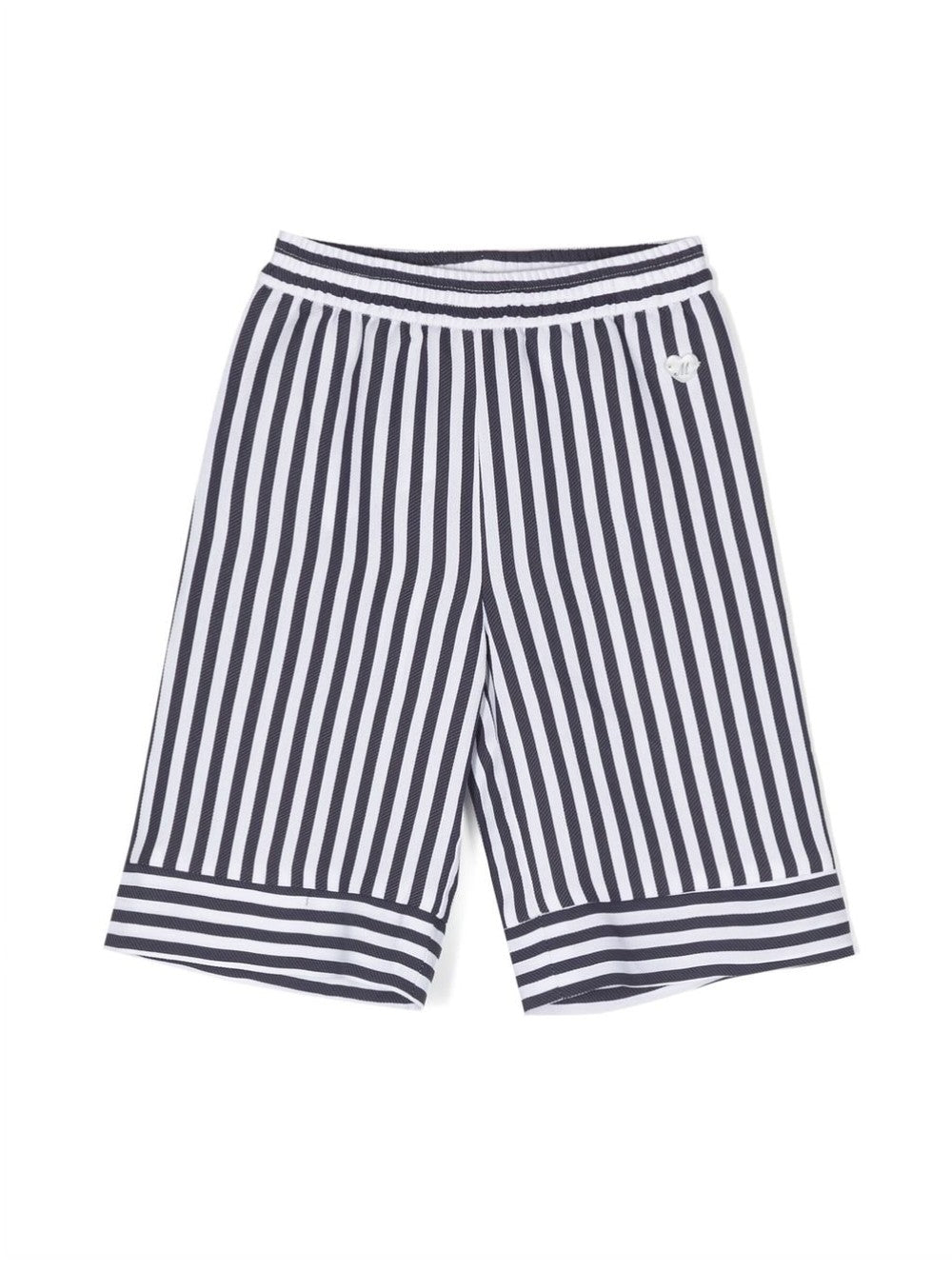 Large striped trousers