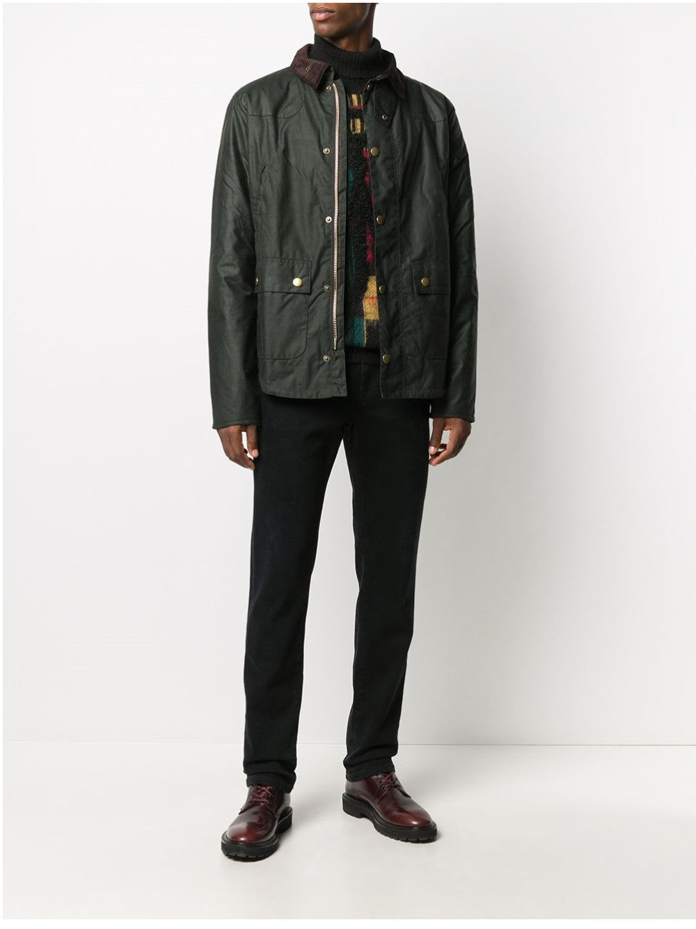 "Barbour GIUBBINO "REELIN" Verde"