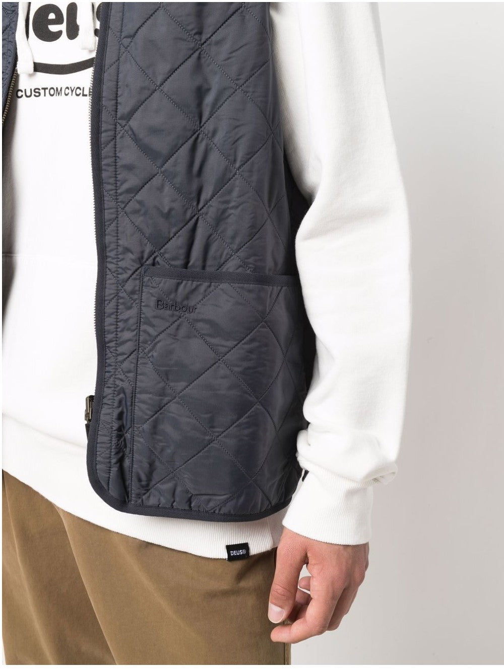 "Barbour GILET "POLARQUILT" Blu"