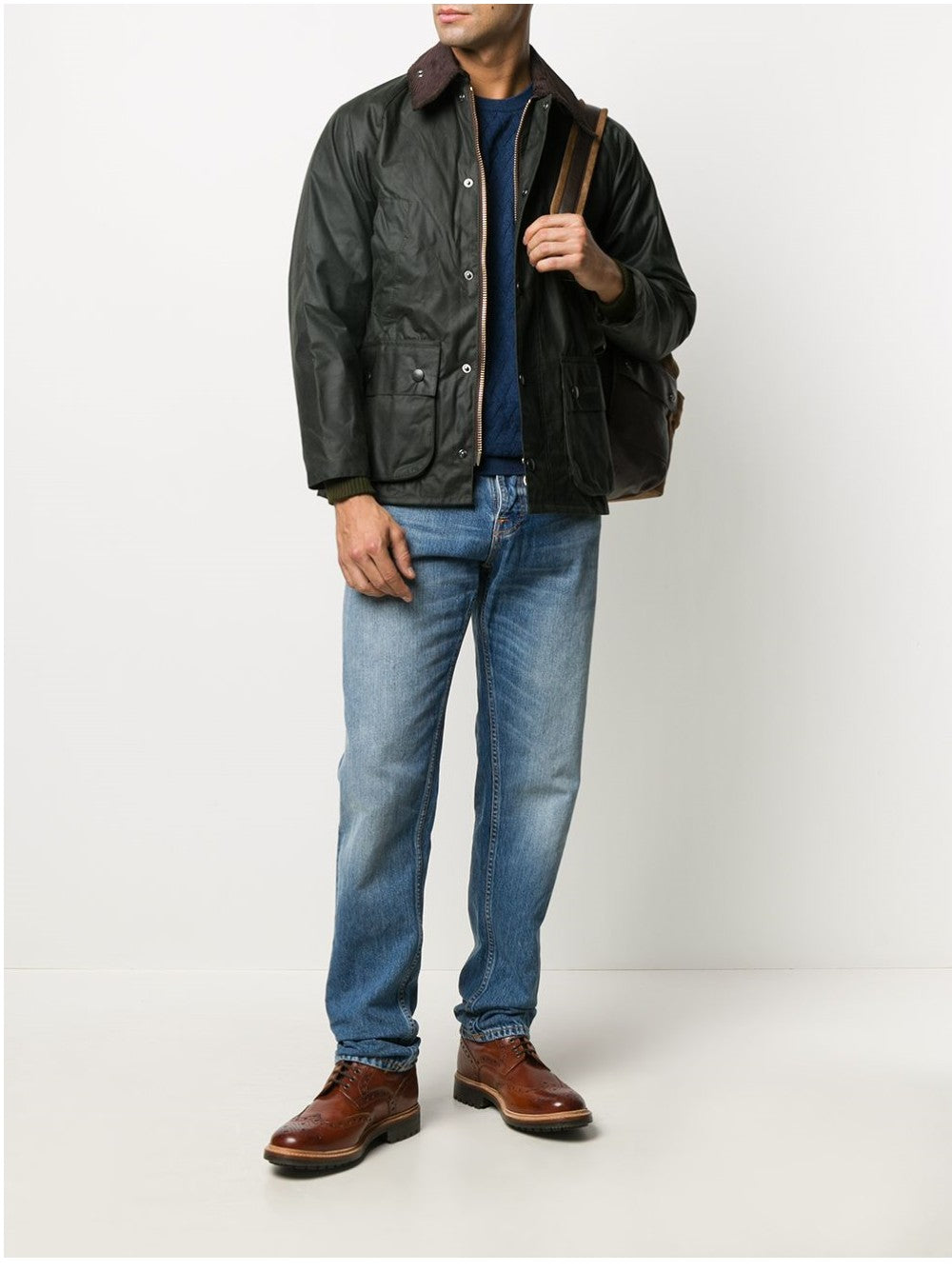 "Barbour GIUBBINO "BEDALE" Verde"