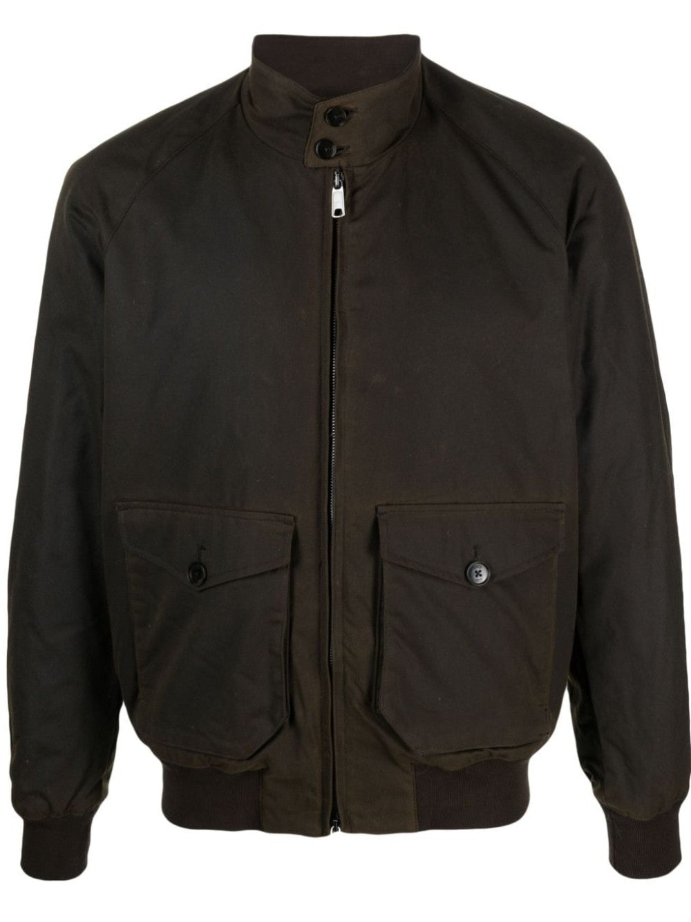"Baracuta BOMBER "G9 WAXED POCKET" Verde"