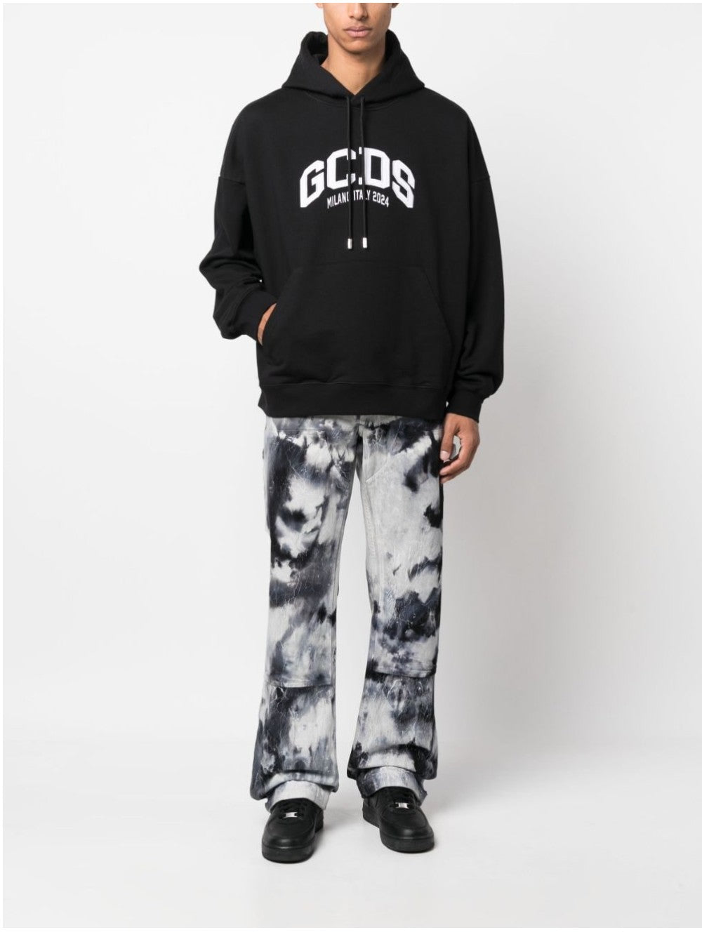 Gcds FELPA CON LOGO Nero