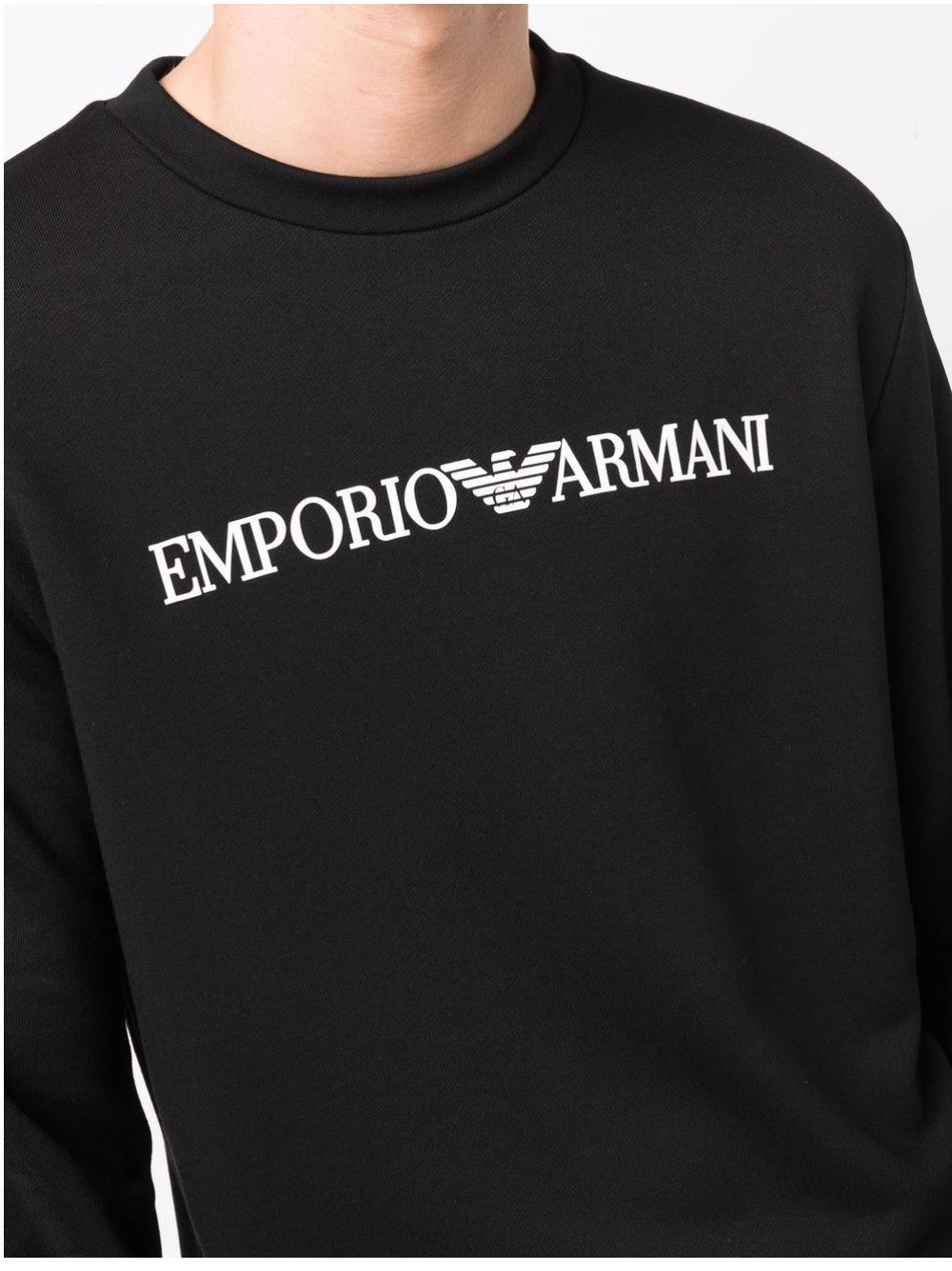 Emporio Armani FELPA CON LOGO Nero