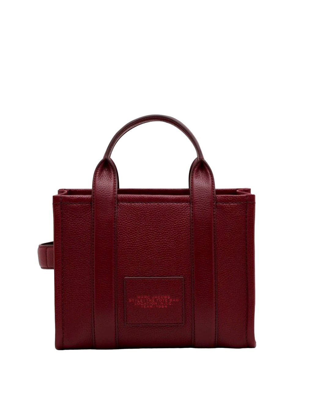 "THE LEATHER SMALL TOTE BAG" - Galleria Graffiti - MARC JACOBS - 196611092708